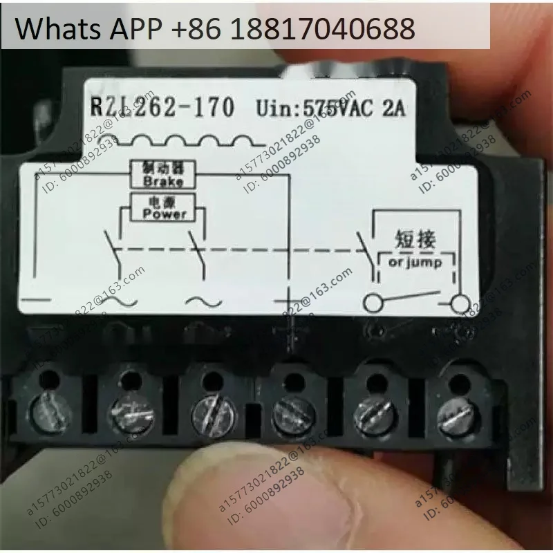 Rectifier RZL262-170 575V 2A Motor, Brake, DC, Coil, Module