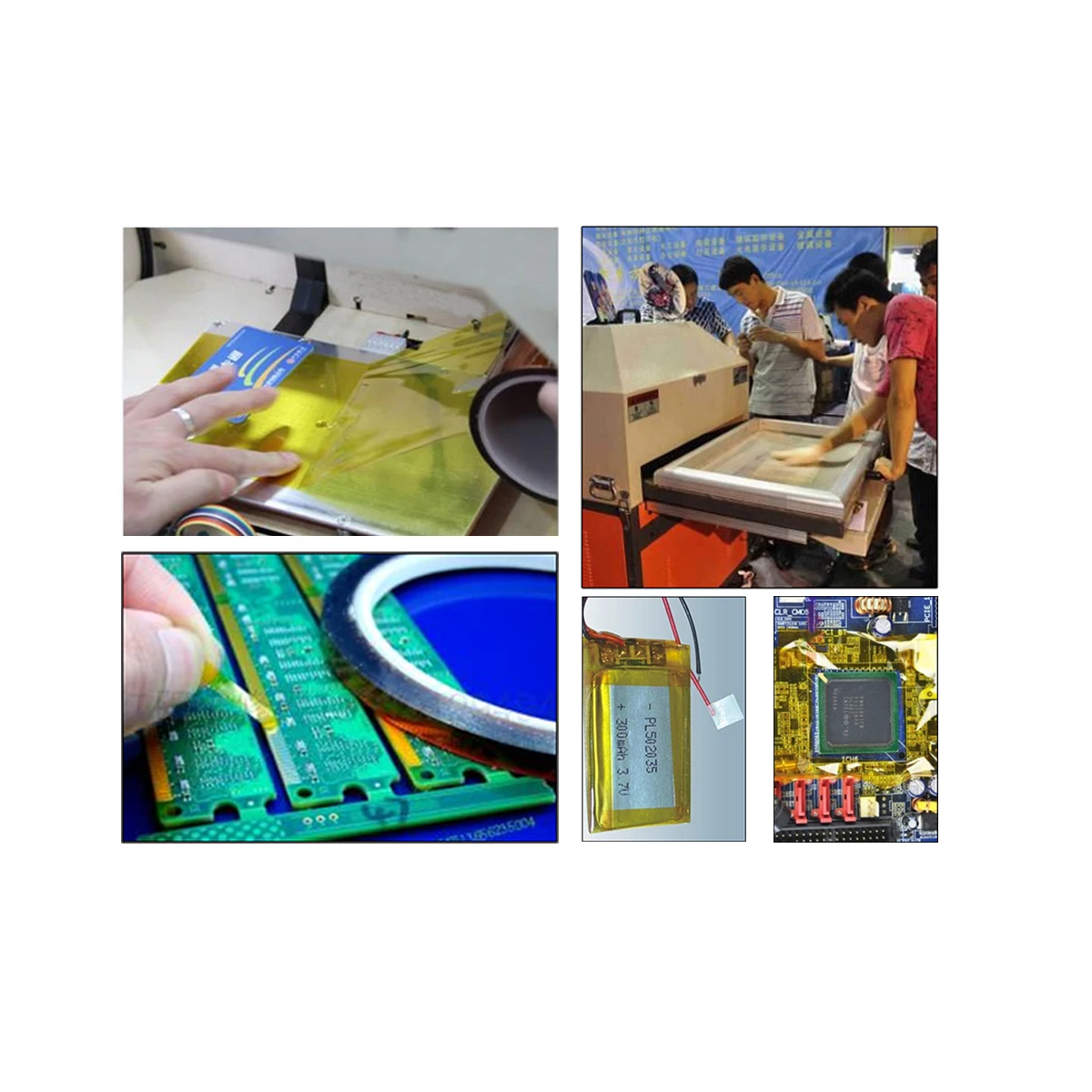 

Polyimide Tape 50mm 33m Heat Resistant Adhesive Tawny PCB Protection Electrical Insulation Transformer Coil Capacitor Power