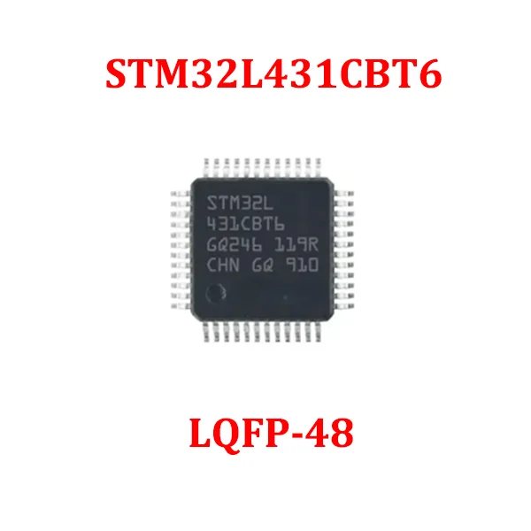 

5PCS/10PCS/50PCS/50PCS STM32L431CBT6 IC MCU 32BIT 128KB FLASH 48LQFP