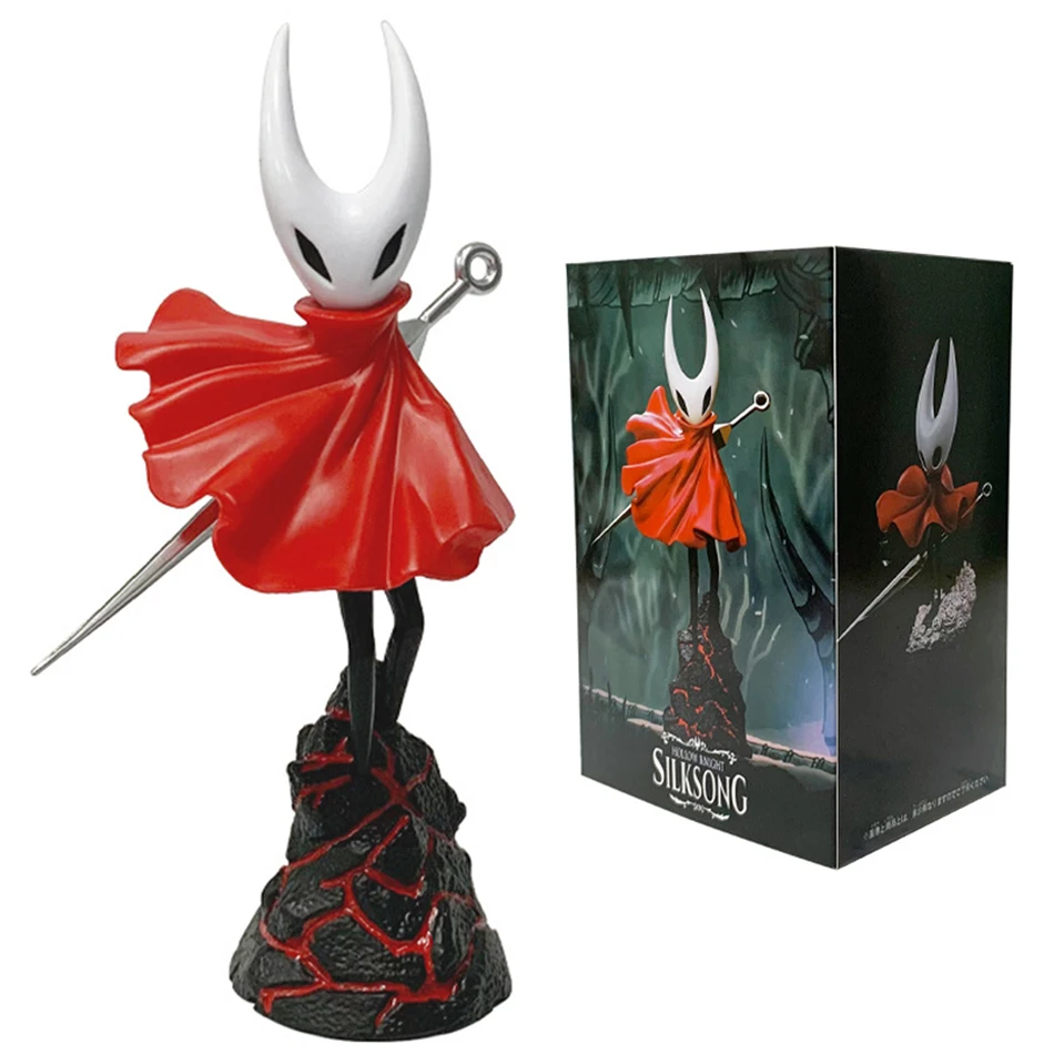 Jeu d'anime creux chevalier petit chevalier Figure Hornet figurine jeu périphérique PVC modèle ornement jouets à collectionner