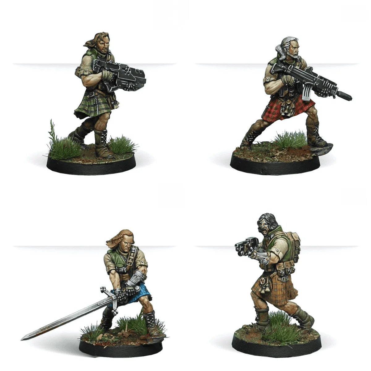 40mm Resin Model Assembly Kit, GK， Resin Chess Piece Board Game Character, Unpainted