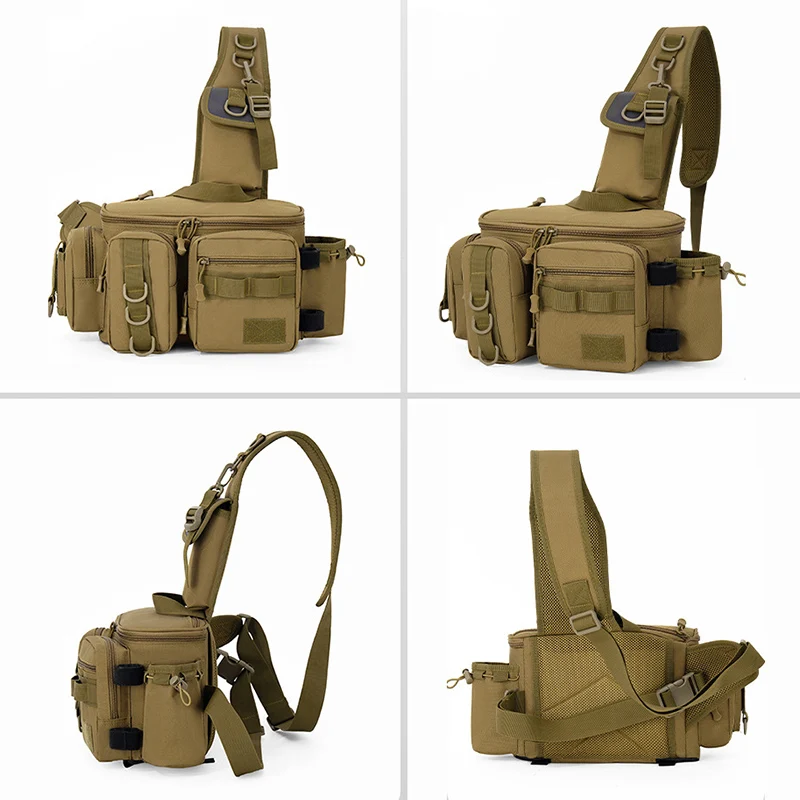 Riñonera táctica Molle multifuncional para pesca y senderismo - imagen 5