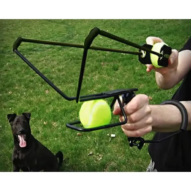 Pactory Hot Sale Classic Sports Ball Launcher Automatic Retractable Upgraded Interactive Dog Toy Thrower