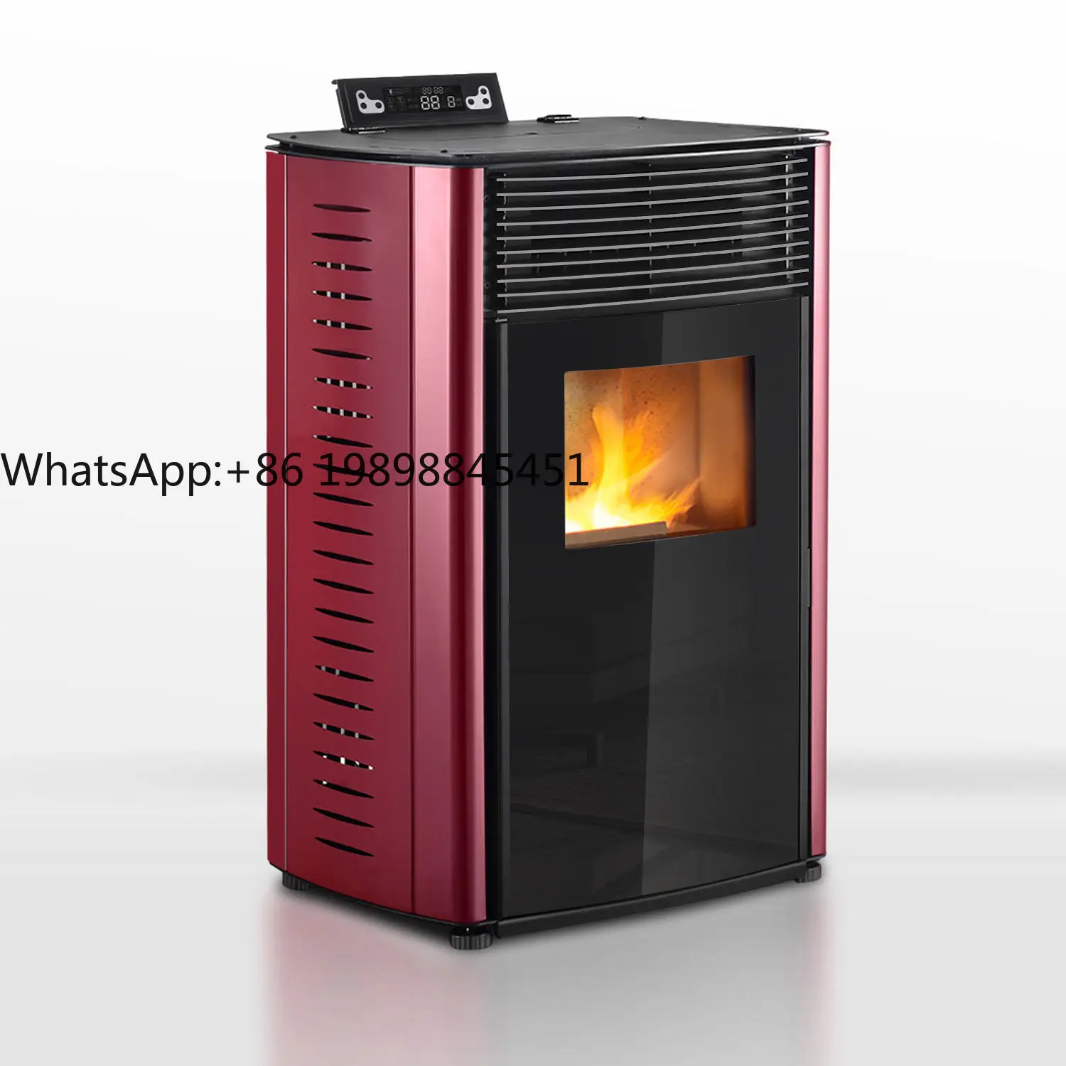 

Indoor Modern Quick Installation Energy Saving Pellet Fireplace Home Heating Pellet Stove
