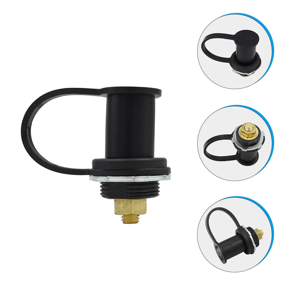 

20 мм клемма для дистанционной зарядки, крепление на панели, цинковый сплав, латунь, прочный водонепроницаемый чехол для автомобиля, лодки, квадроцикла, UTV Power