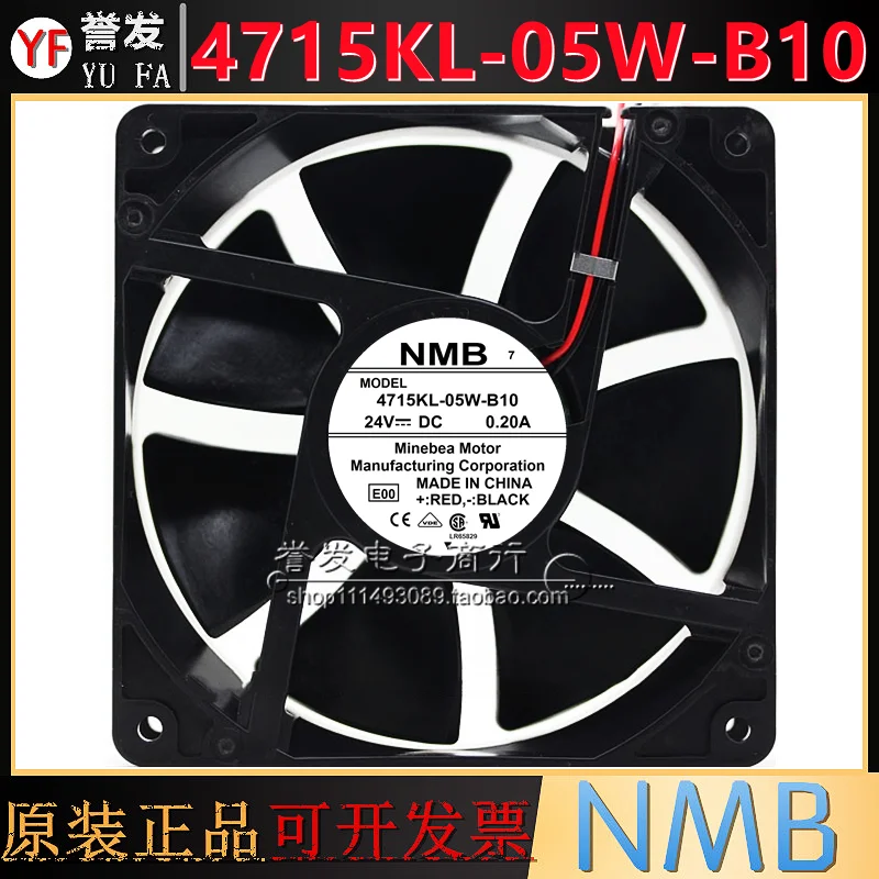 Nuevo RADIADOR DE VENTILADOR DE REFRIGERACIÓN ORIGINAL 4715KL-05W-B19 24V 0.20A 12038 120x120x38mm