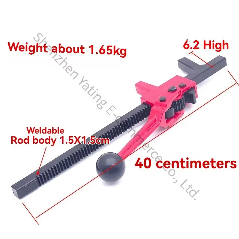 Barbed Wire Chain Link Mesh Stadium Fence Construction Clamping Square Steel Fence Tensioner Net Puller, Net Tensioner,