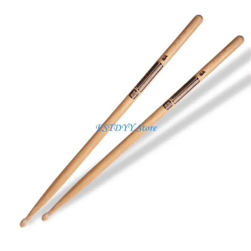 G6DE 1Pair Nonslip Light Weight Drumsticks Walnut Drum Easy to Use