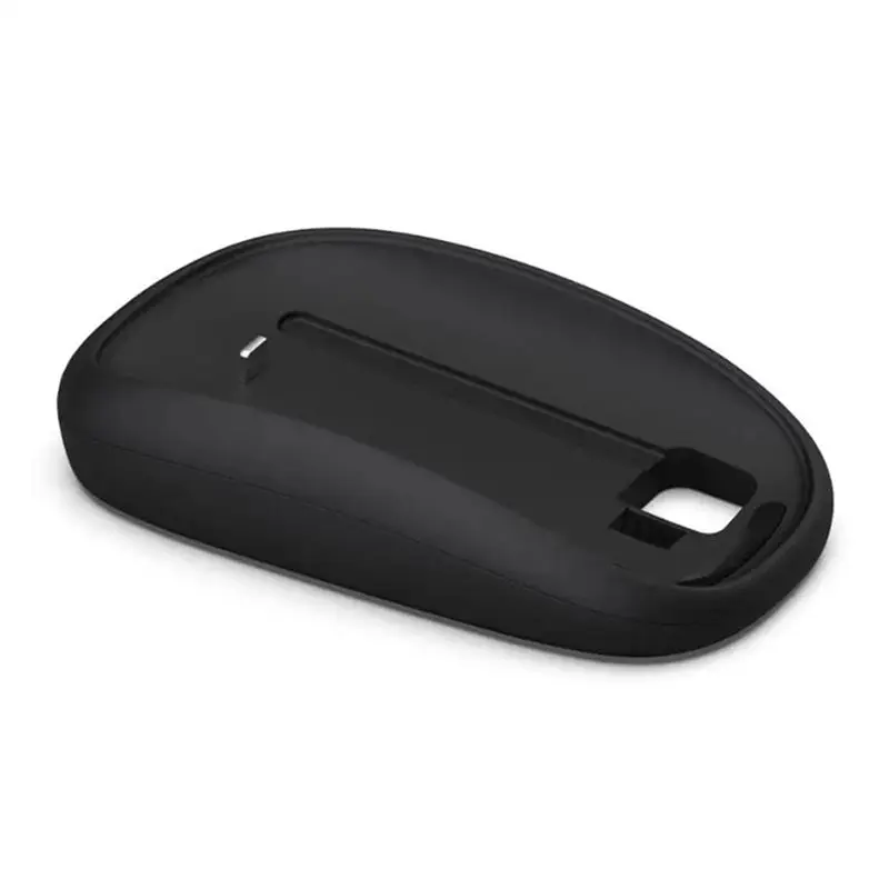 ABUO Charging Dock for Magic Mouse 2, Ergonomic Wireless Charging Base, Increased Height, ABS Black, Durable