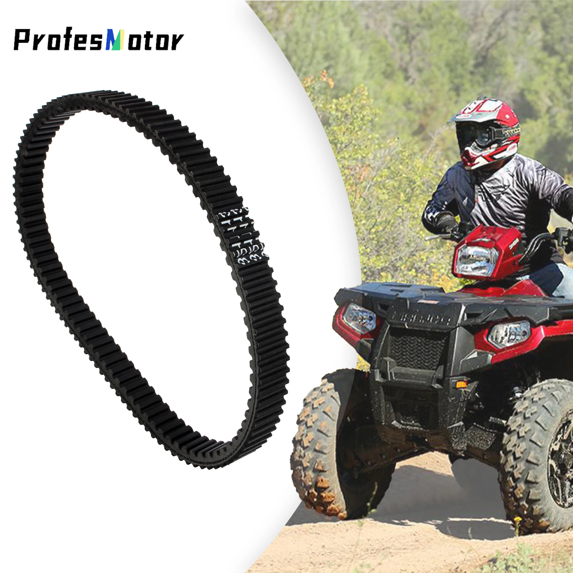 

3211113 For Polaris Sportsman 700 Ranger RZR 800 ATV UTV Clutch Drive Belt 500 570 600 Motorcycle Tuning Accessories 2008-2014