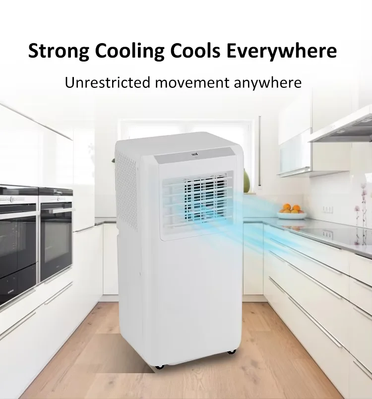 9000BTU Quality Smart Home AC Mobile  Portable Air Conditioner With cooling and dehumidification functions