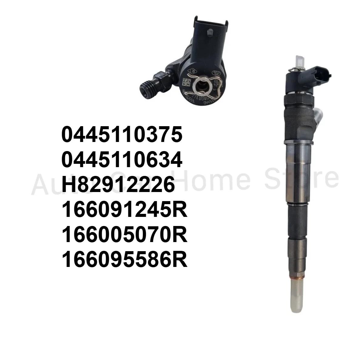 0445110634 0445110375 Nuevo Inyector de Combustible Diésel para Renault Master Trafic Opel Vivaro Movano 2.0D 2.3D M9R M9T 166091245R
