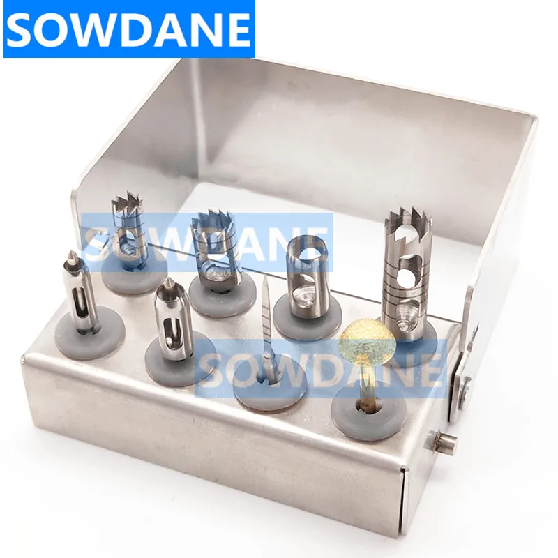 Dental Lateral Approach Sinus Lift Burs Kit Membrane Diamond Coated Bur Implant Bone Terphine Bur Dental Surgical Implant Bur