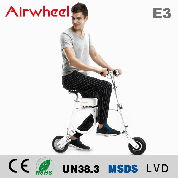 Special offer Airwheel E3 light weight e-bike mini and handy back pack e-bike easy to fold city bike for men for women