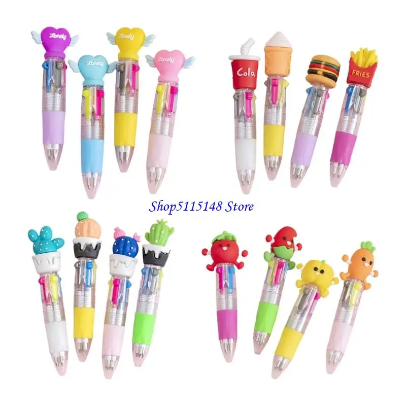 F3MA 4PCS PEN MULTICOLORED PEN 4 COLOR-1 Artins Abs for Color CONCENT TACK