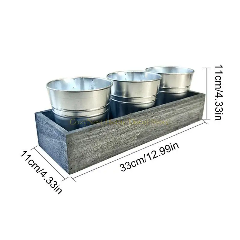 92mf Rectangle Plant Planter Planter Decorations for Flower Pot