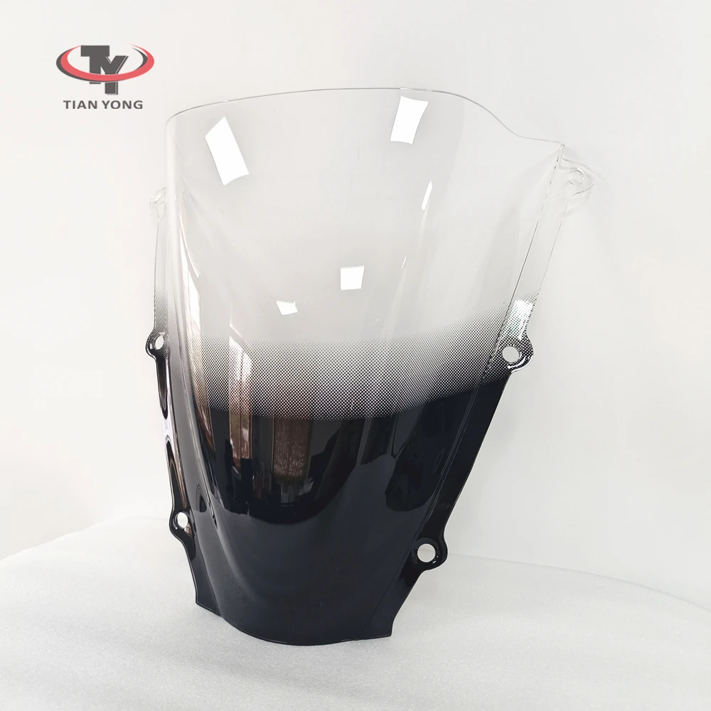 Fit CBR600RR CBRF5 600RR CBR600 Windscreen Smoke Clear Black For Honda CBR 600 RR F5 2003 2004 Windshield Wind Deflectore Visor