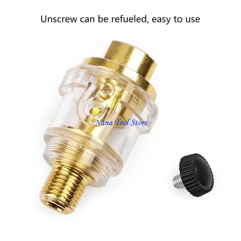 31GJ Industrial Automatic Mini In- Line Oiler 1/4