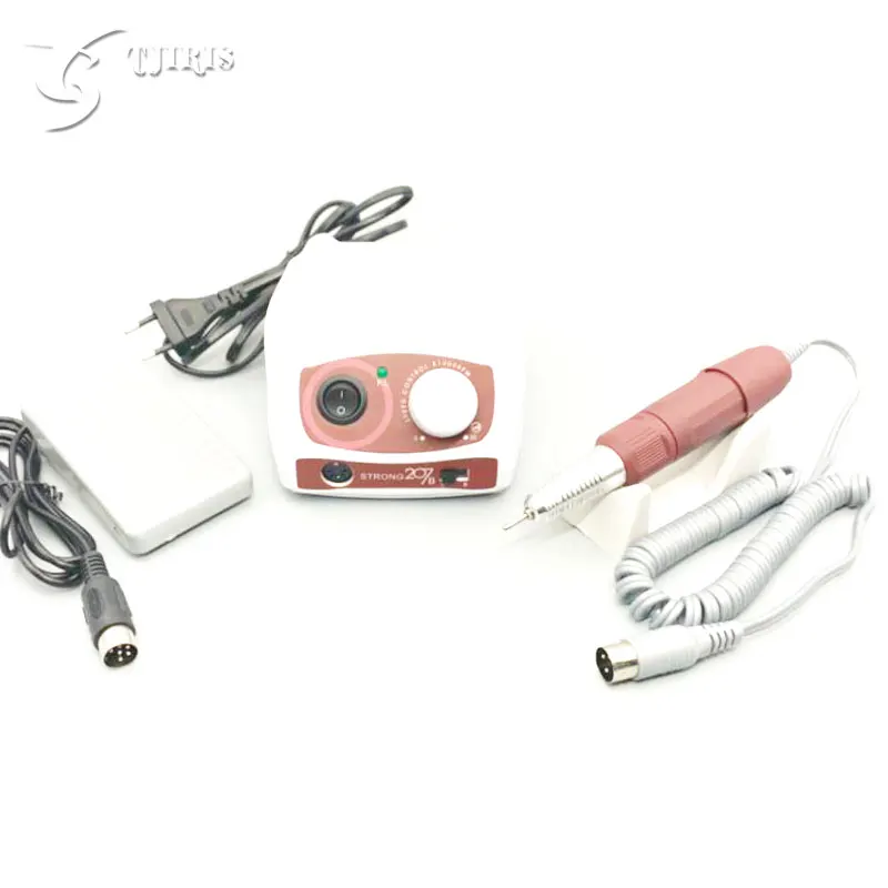 Strong 207B-120B Dental Micromotor 35000RPM Electric Grinding Polishing Machine 65W with Foot Pedal for Dental Laboratory