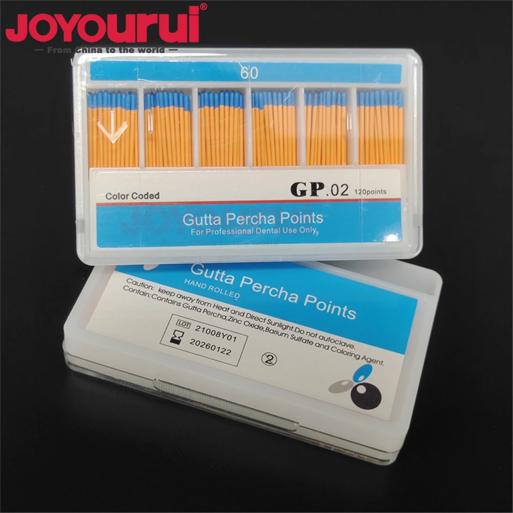 Рисунок 4 - gp02 60 стоматологические точки гуттаперчи