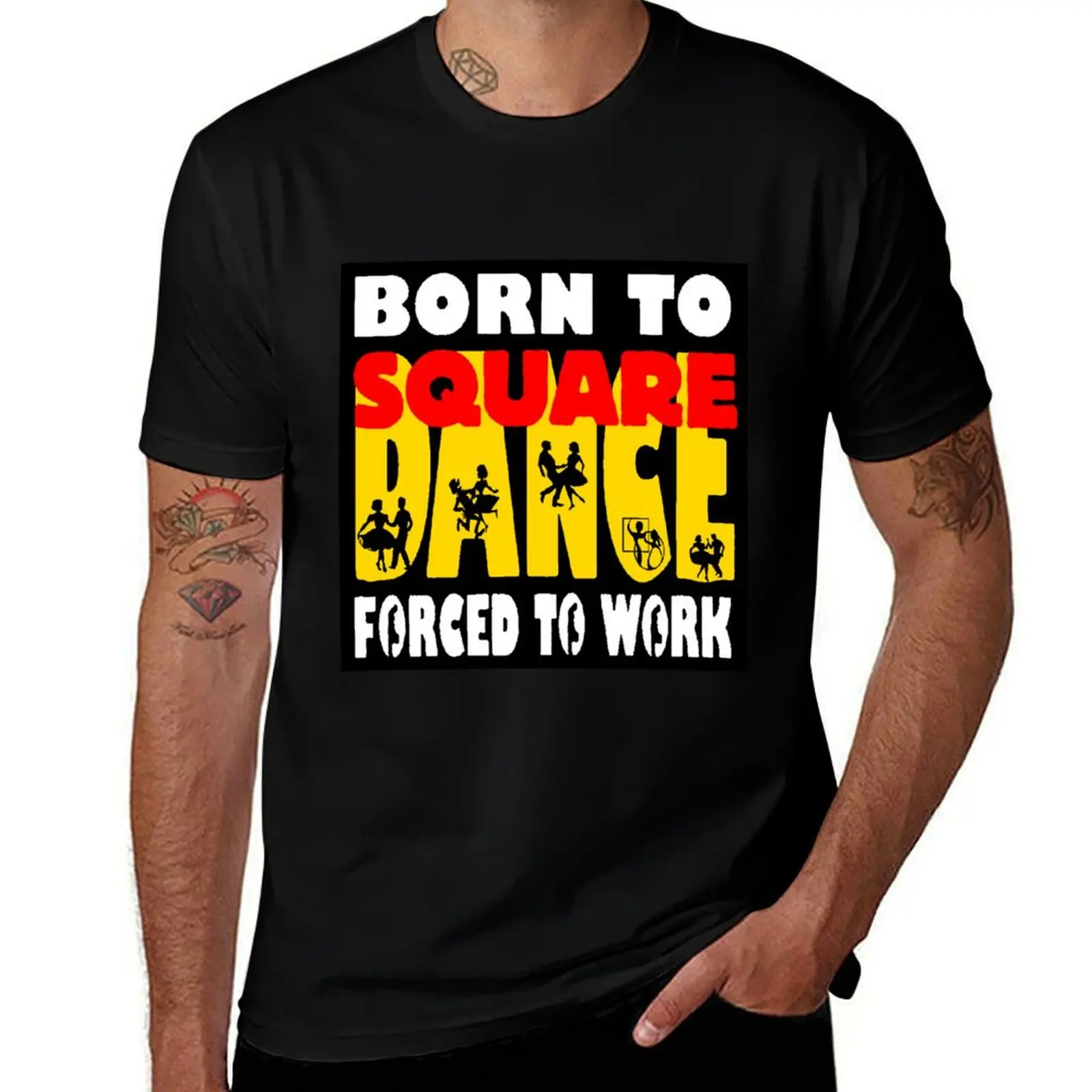 Born Forced T-Shirt Work Style Casual T-Shirt