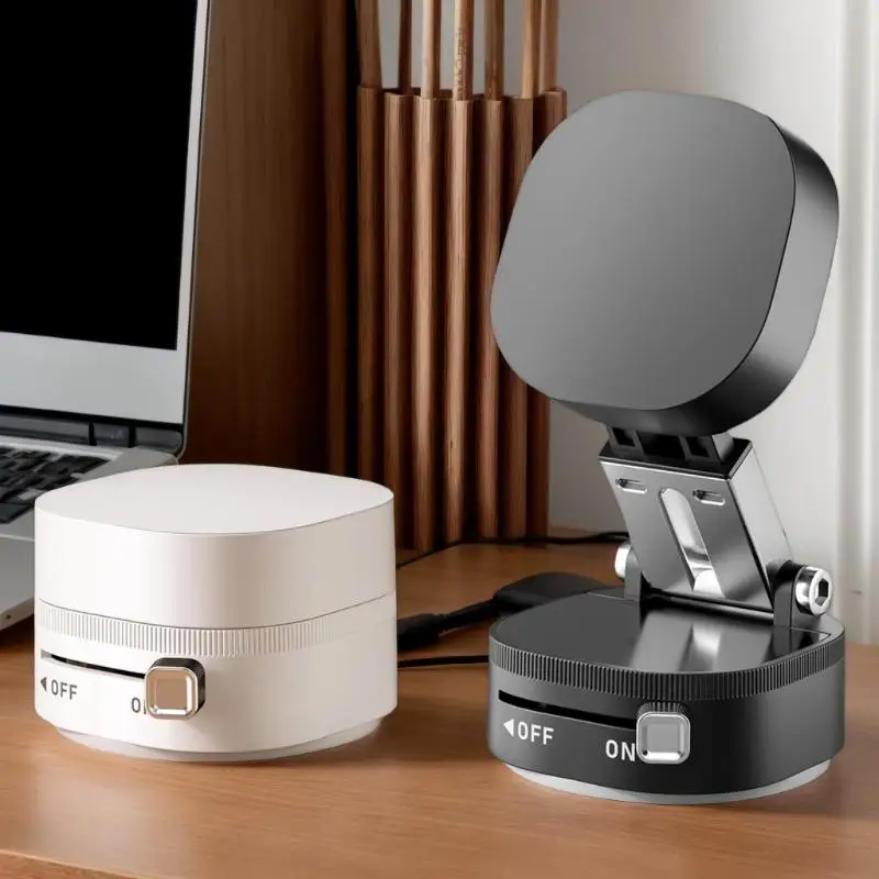 Ultra Magnetic Phone Holder Foldable Car Phone Mount Dashboard Phone Bracket 360 Degree Rotation Vacuum Suction Cup Stand