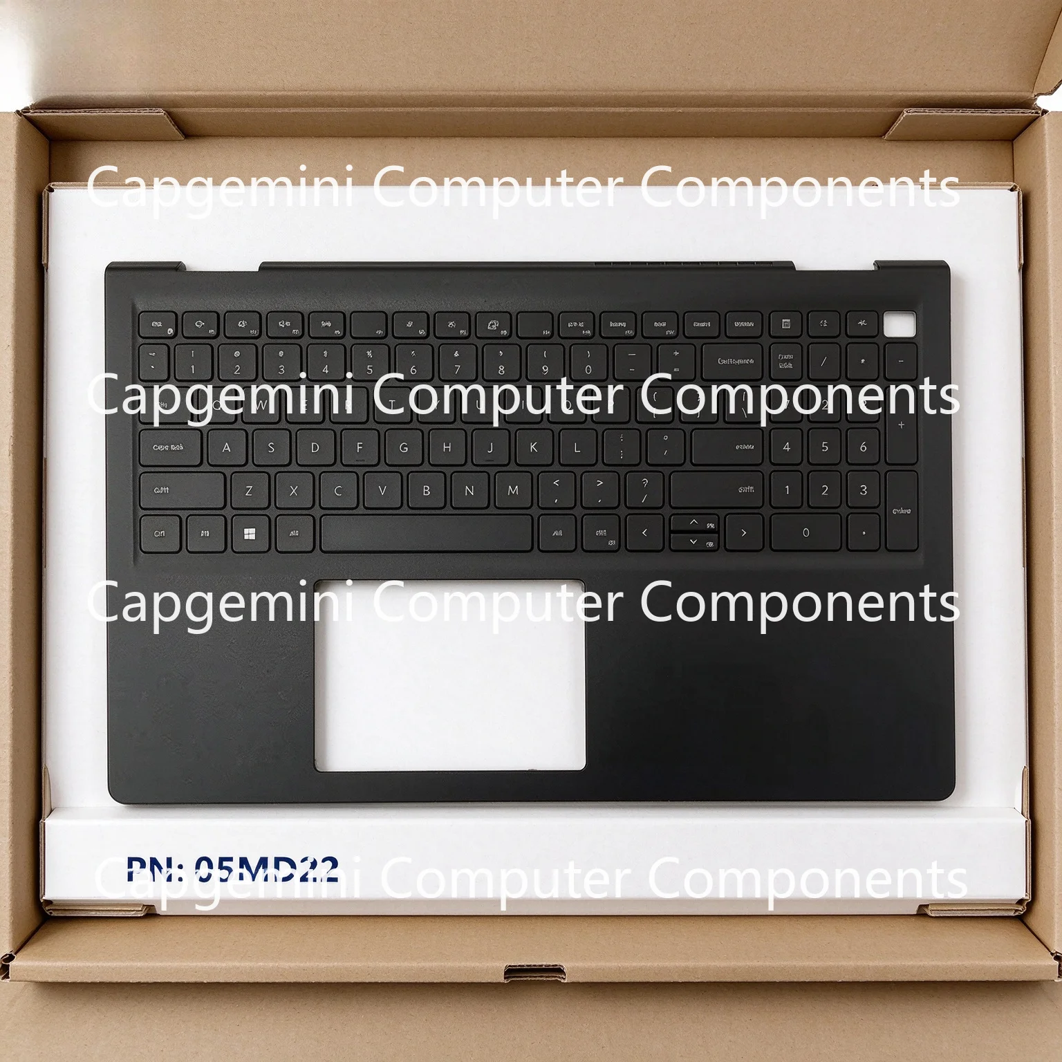 For Dell Inspiron 15 3510 3520 3525 3530 Palmrest Non-Backlit Keyboard 05MD22 US