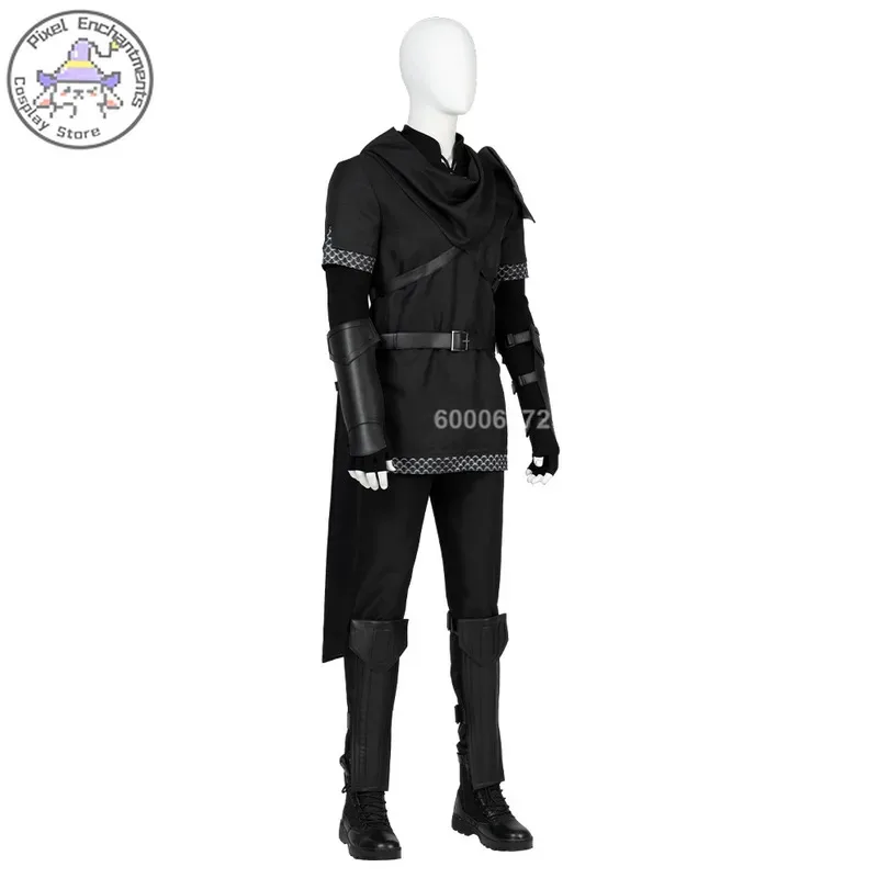 

Dark Armor Link Main Purya-Inspired Cosplay Male RPG Game PGEM Costume Set Black;5,M'7.D;