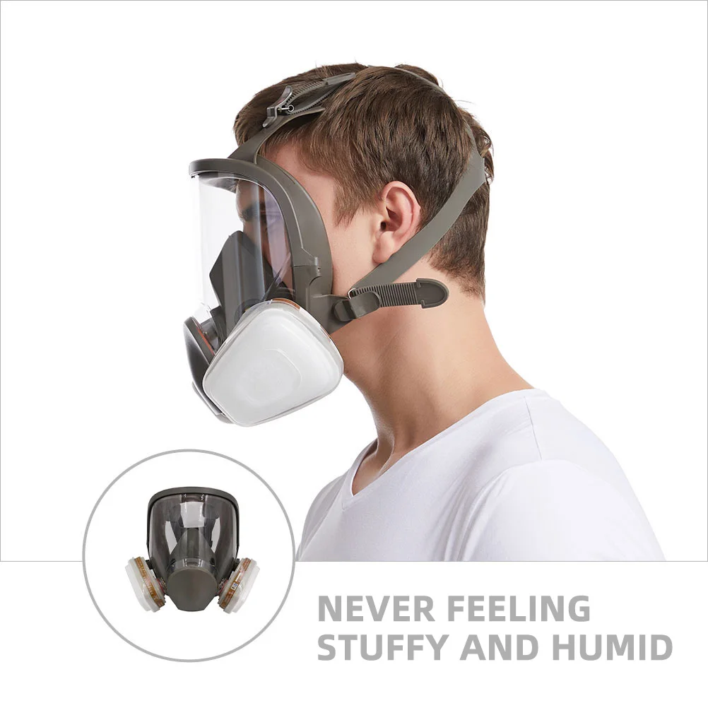 

Противогаз ПВХ Защитный чехол Дыхание Пыленепроницаемый Материал премиум-класса Прочный Длительное время Втома Температура Удобный