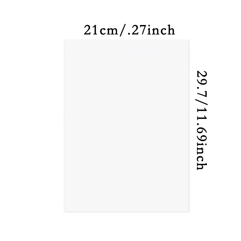 5/10pcs A4 Magnetic Photographic Paper Printable Magnetic Sheets Make DIY Refrigerator Photo Magnet Inkjet Printing Glossy/Matte