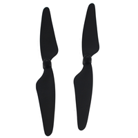 24Pcs For Hubsan H501S X4 RC Quadcopter Propellers Blades 2CW/2CCW, Black-A74Z