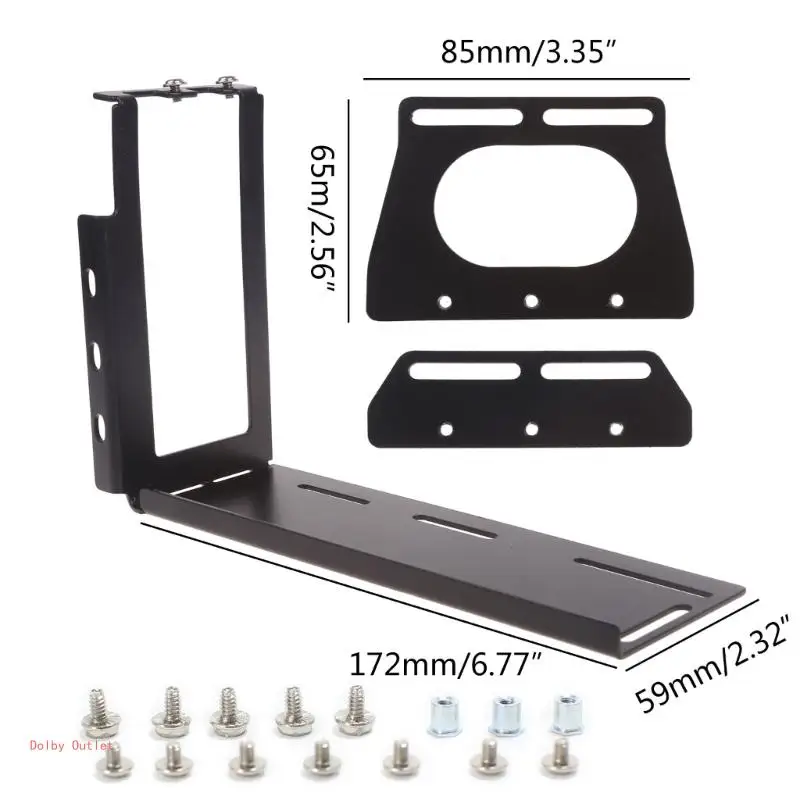 Металлические видеокарты своими руками, вертикальный кронштейн, переходник PCI для экспресс-крепления стента Stan
