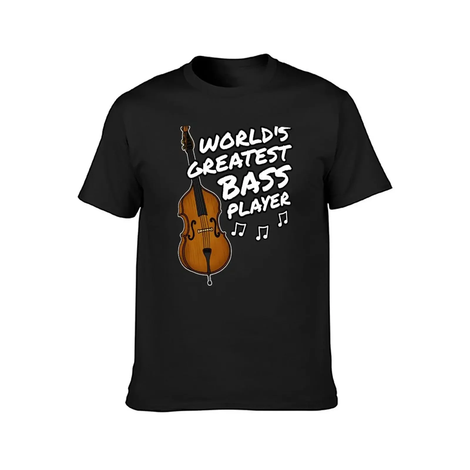 Double Bass World's Greatest Bass Player Bassist T-Shirt heavyweights Men's t-shirt