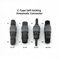 Pneumatic Fitting Plastic C-Type Quick Connector Pneumatic High Pressure Coupling PP20 SP20 PF20 SF20 PH20 SH20 PM20 SM20