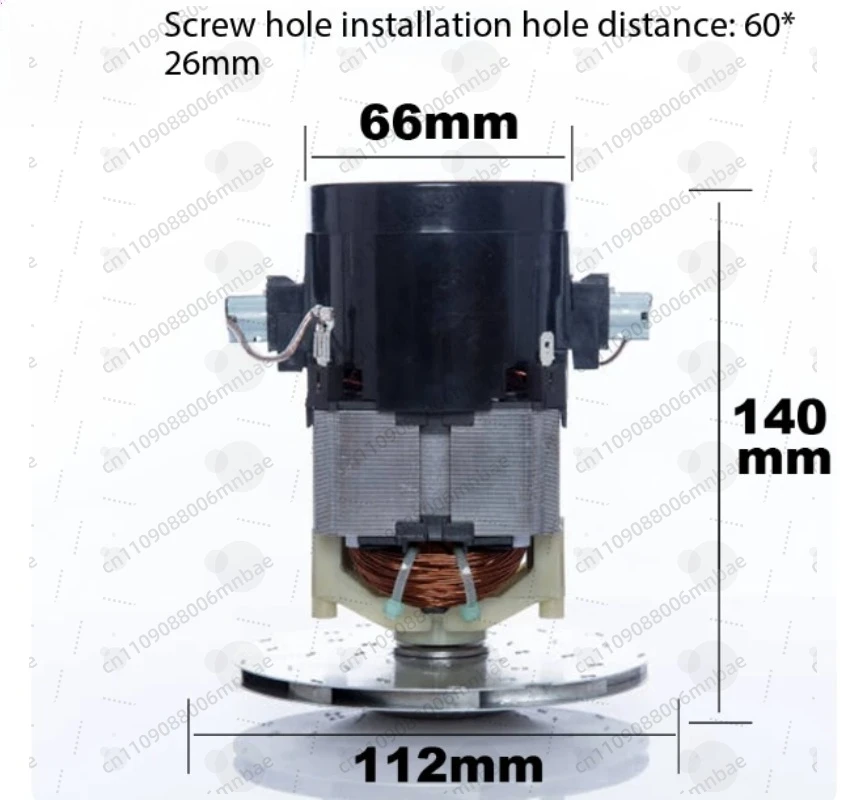 1200W vacuum cleaner for Puppy D-807/D-805/D-806 replacement Thickened carbon brush double insulated motor DD