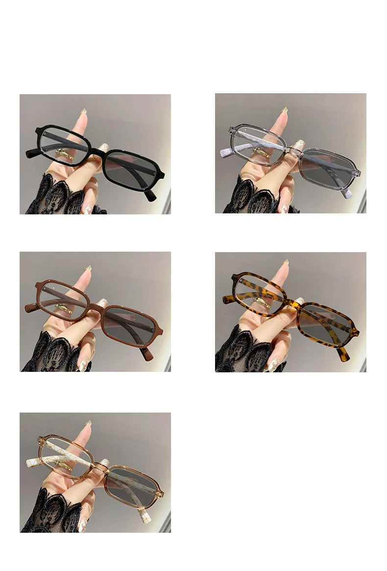 Bedruckte Myopie-Brille, lichtempfindlicher Farbwechsel, heißer Stil, hochauflösende Anti-Blaulicht-Myopie-Brille 9647-1 – Detail 6