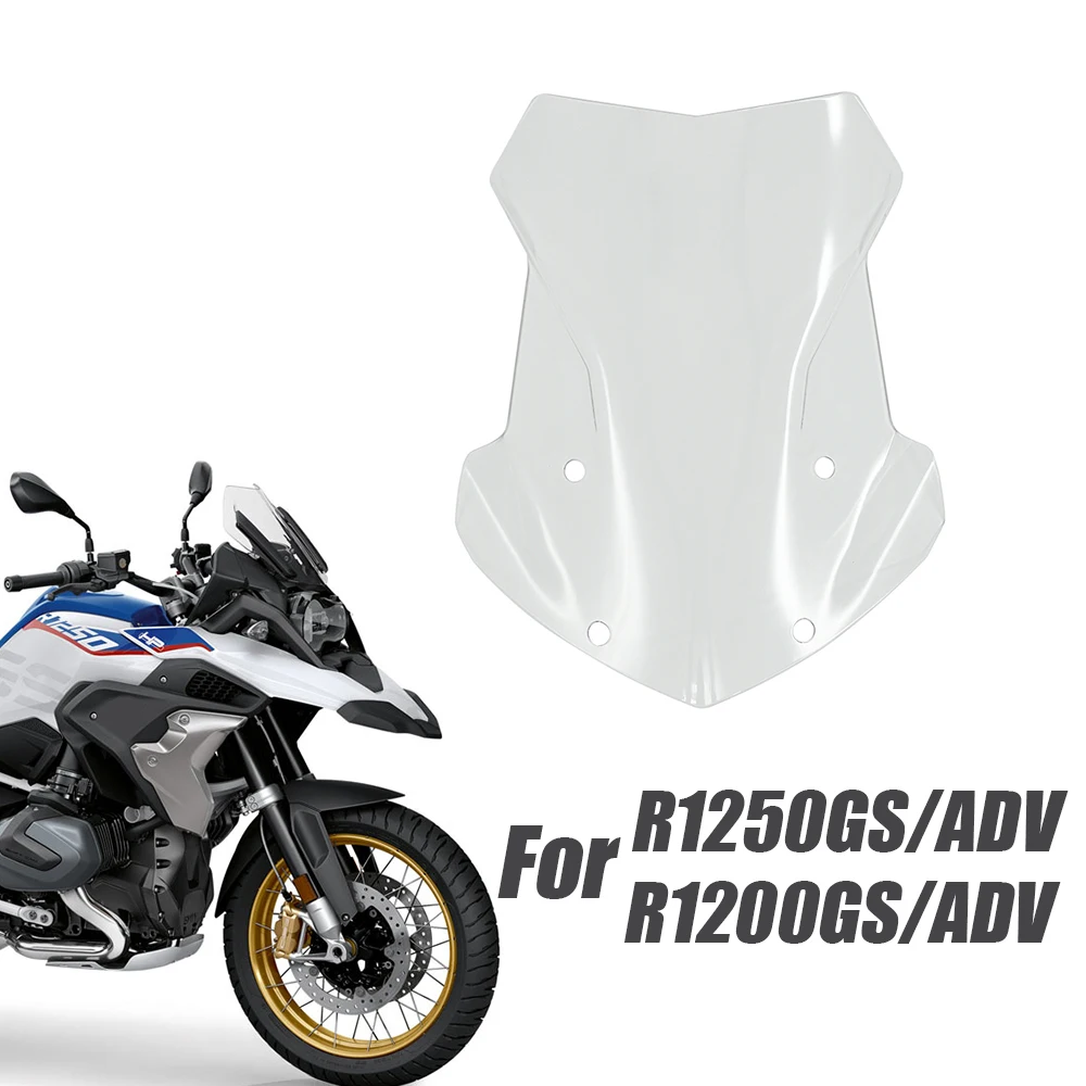 For BMW R1250GS R1200GS Adventure R1250 GS LC ADV Windshield Windscreen Wind Shield Screen Deflector Spoiler Protector 2013-2023