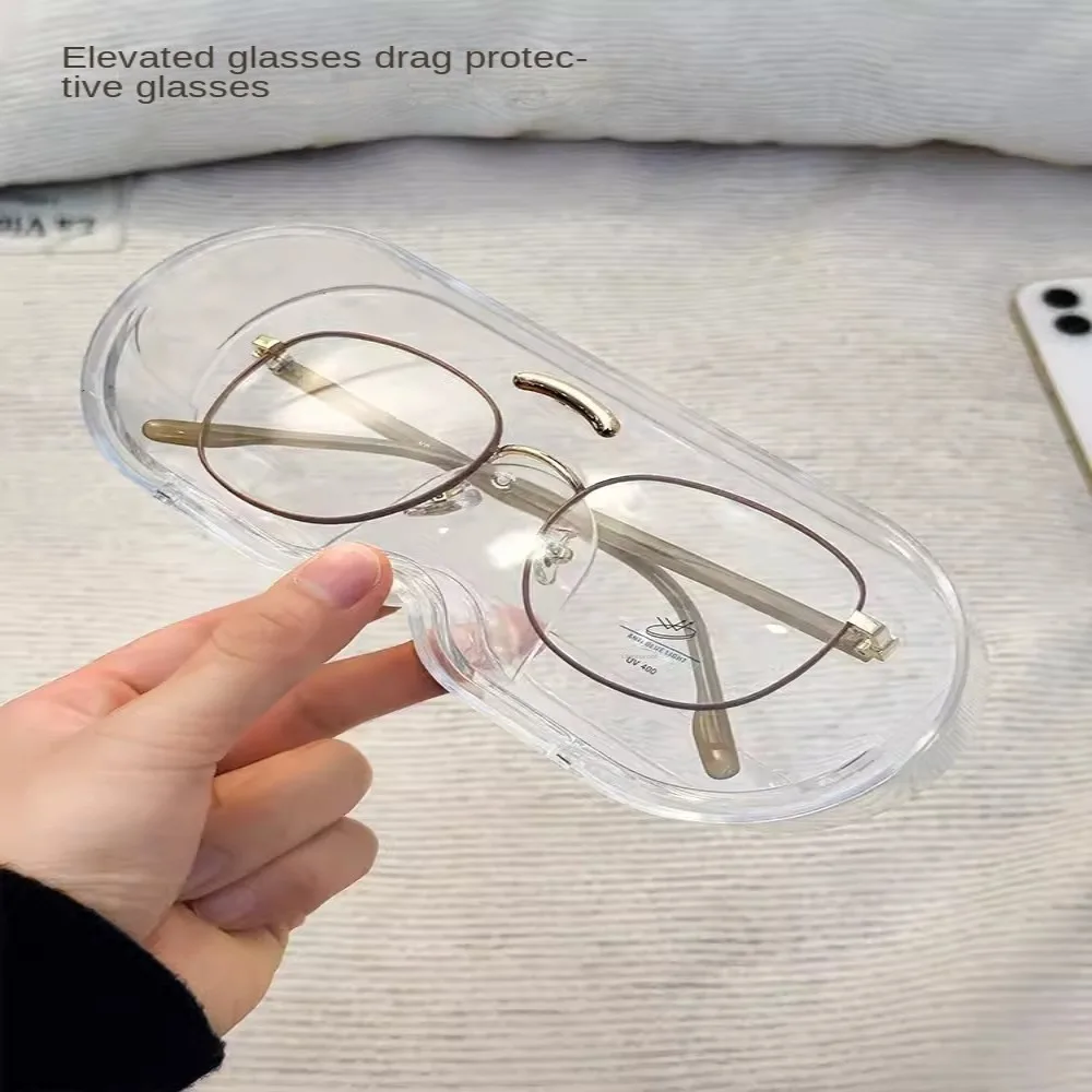 Punch-free Sun-glasses Display Holder Wall Mounted Wardrobe Decoration Glass Showcase Home Tidying Portable Glasses Storage Rack