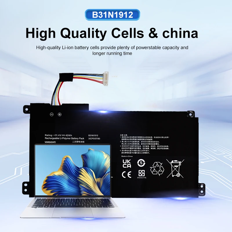 

AUSSY B31N1912 LaptopBattery for Asus VivoBook 14 E410MA/L410MA/E410KA/E510MA + 24-Month warranty