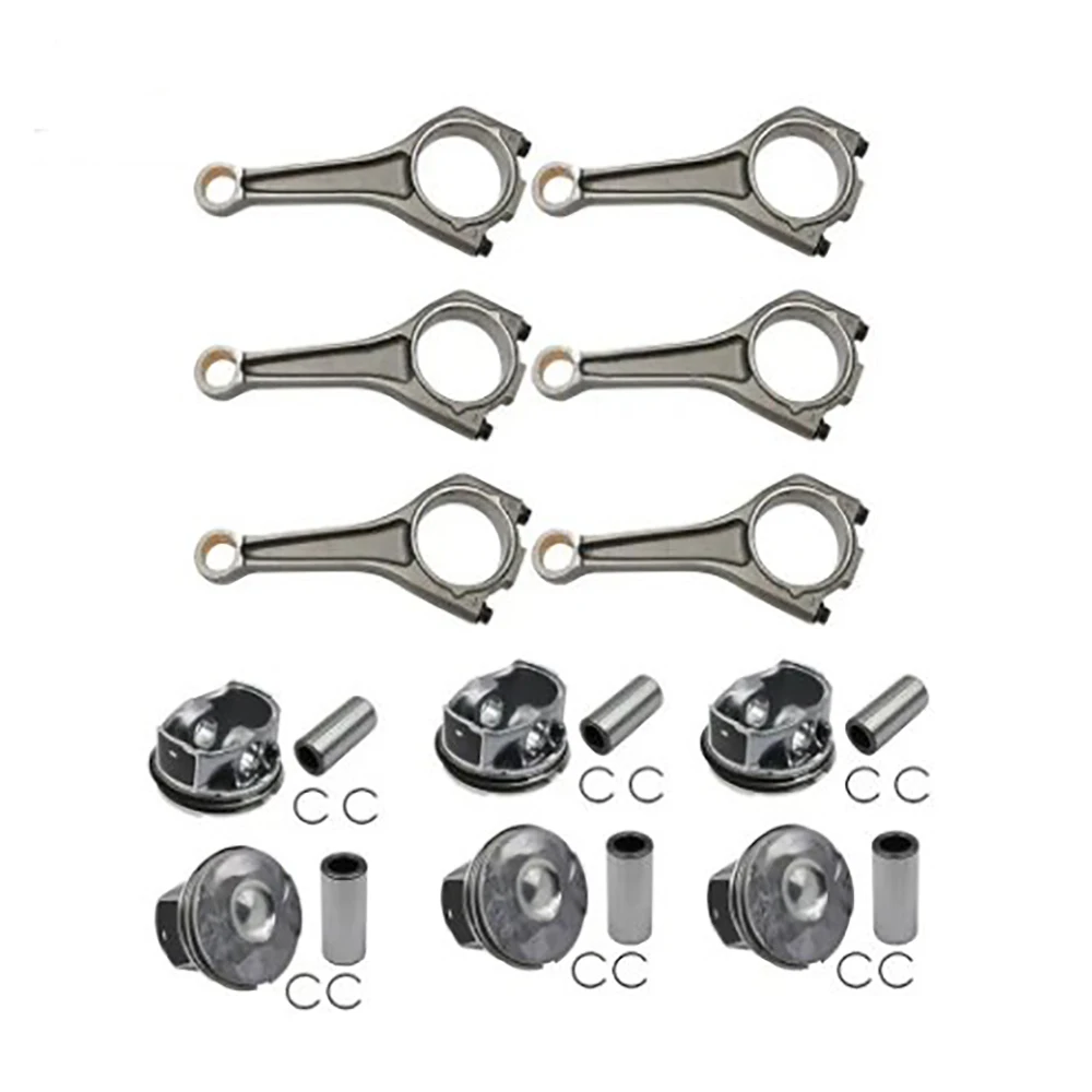 Engine Piston Rings & Connecting Rods Kit For Land Rover Ranger Discovery Jaguar XE F-Type F-Face AJ126 LR062617 3.0T Car Parts