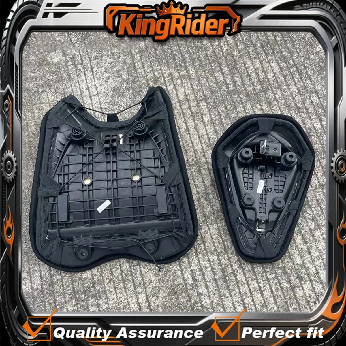 Imitation carbon Sponge Refit Cushion Soft Seat  Cover Thickening and softening waterproof FOR ZXMOTO ZXJC 500RR