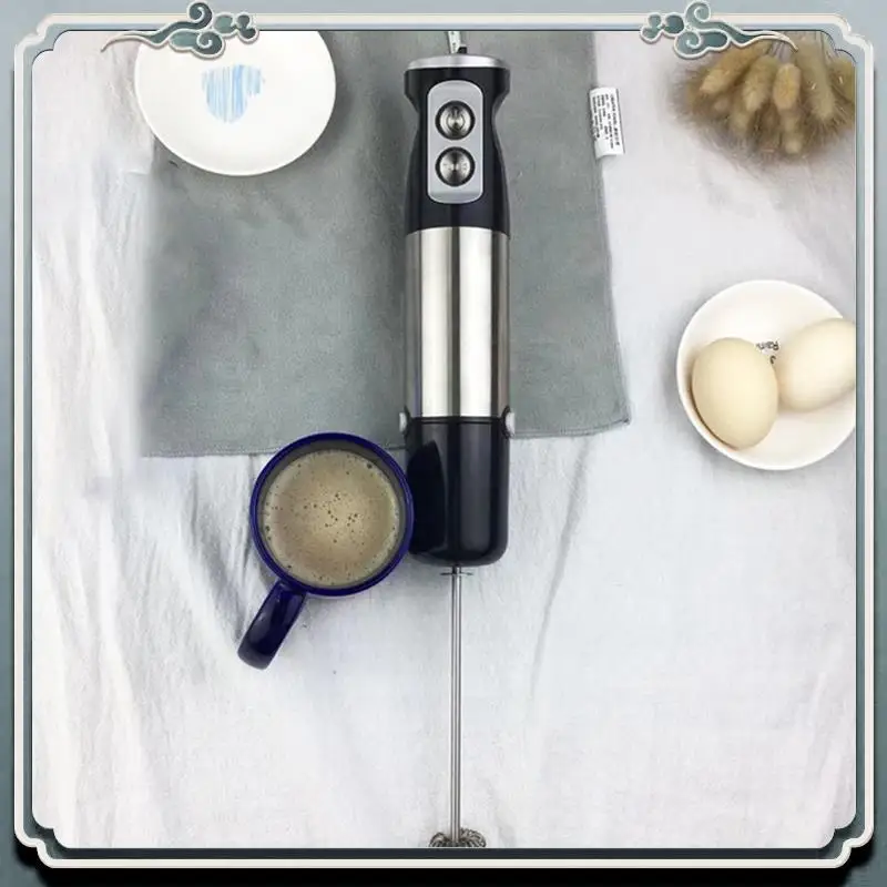 

Durable Immersion Hand Blender 5 In1 600W Electric Blender Handheld Stick Mixer Emulsion Blenders For Kitchen Smoothie Durable E