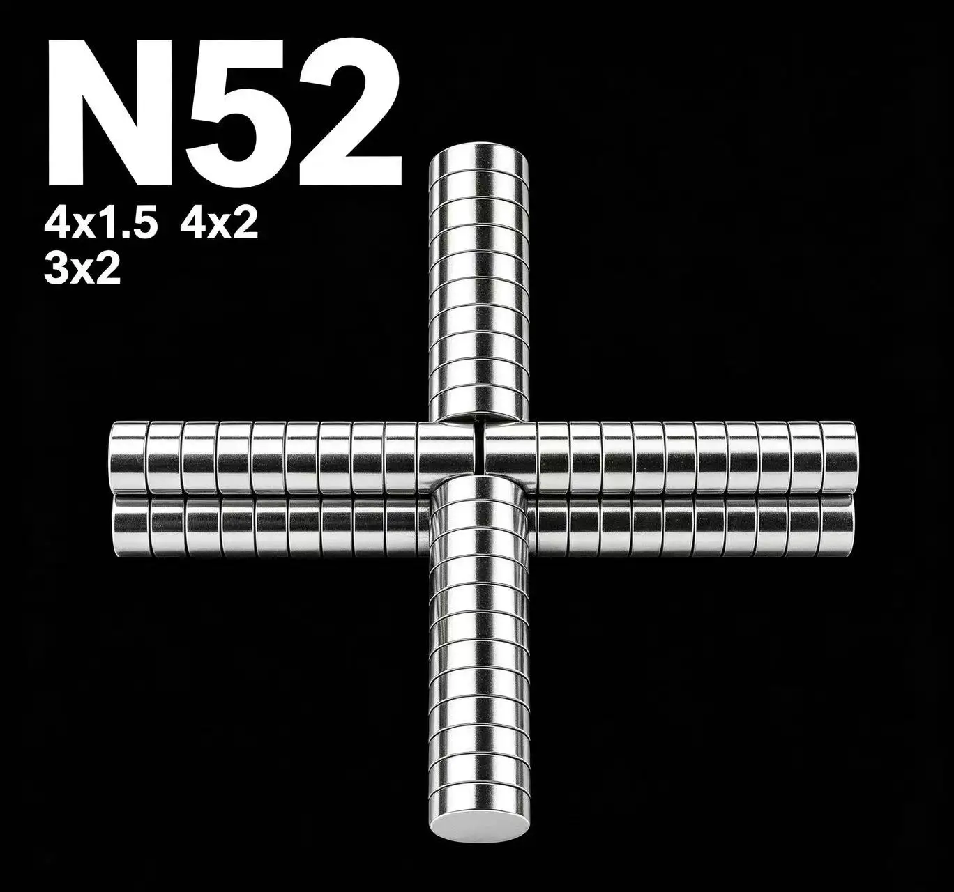 N52 4x1.5 4x2 3X2 Magnet Superpower Neodymium Magnetic tiny billboard Strong Magnets  Search Fridge DIY Crafts Aimant Strong