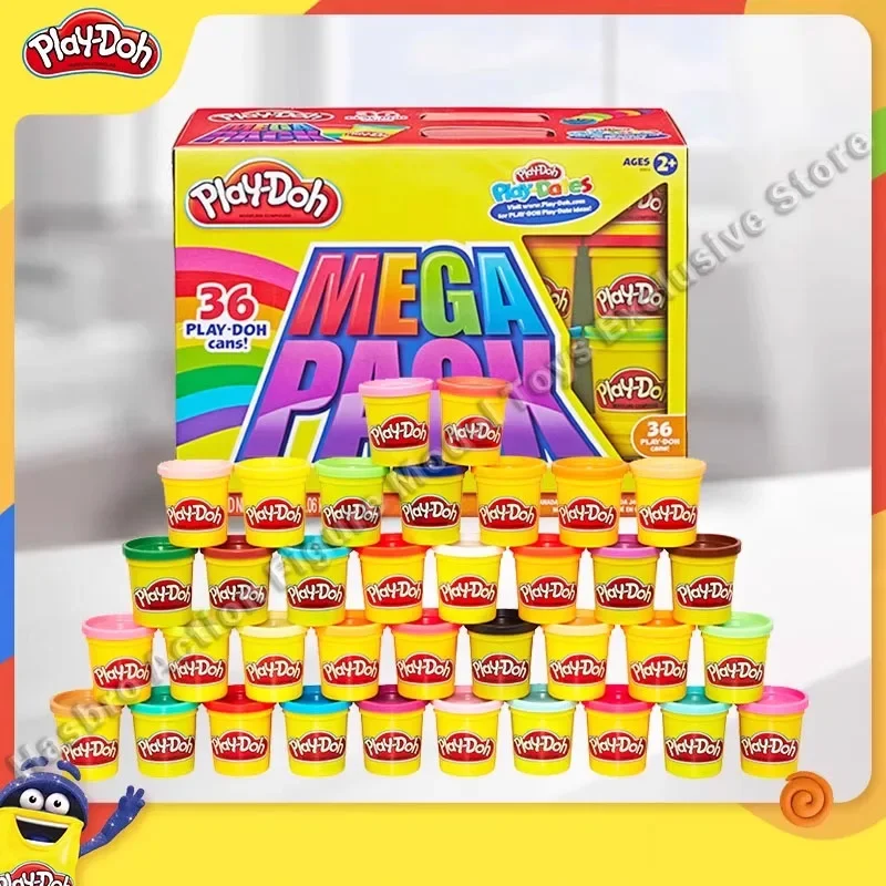 In Stock Hasbro Play-Doh）Colored Clay Safe Non-toxic Baby Toy Mold Tool Set Children's Plasticine Set