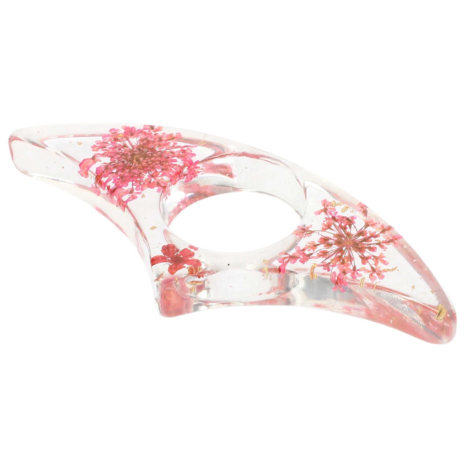 

Dried Flower Bookmark Page Spreader Thumb Holder Finger Opener Reading Assist Device Lightweight Sturdy Material One Hand Use