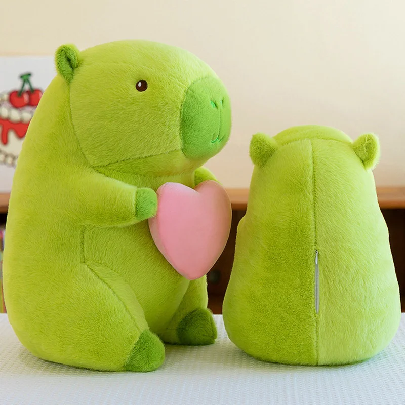 Capybara-juguete de peluche de felpa para niños, muñeco de Capybara, almohadas de tiro, regalos de vacaciones, decoración de la habitación, adorno lindo