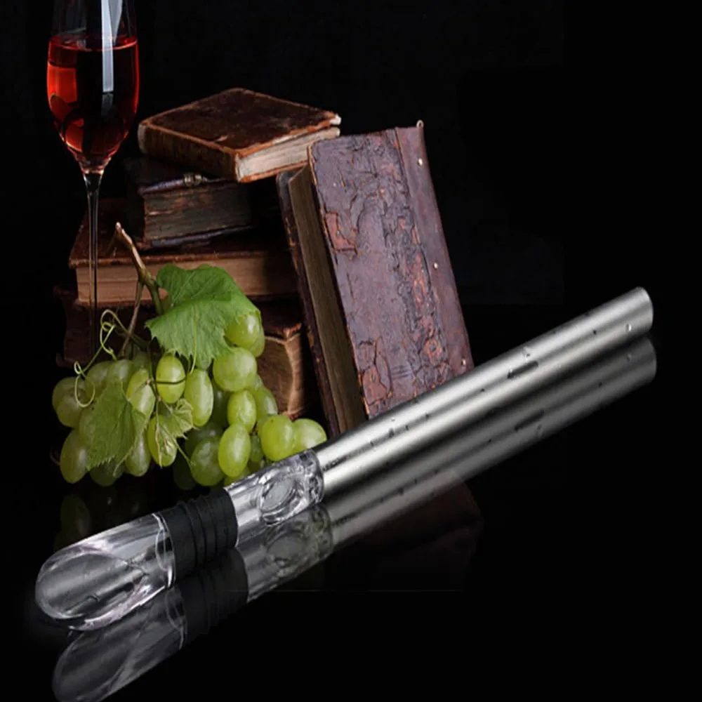 Edelstahl-Weinkühlstab: Wein in 15 Minuten kühlen, ohne den Geschmack zu verlieren, Weinkühlerstab, Schnellkühler – Detail 6