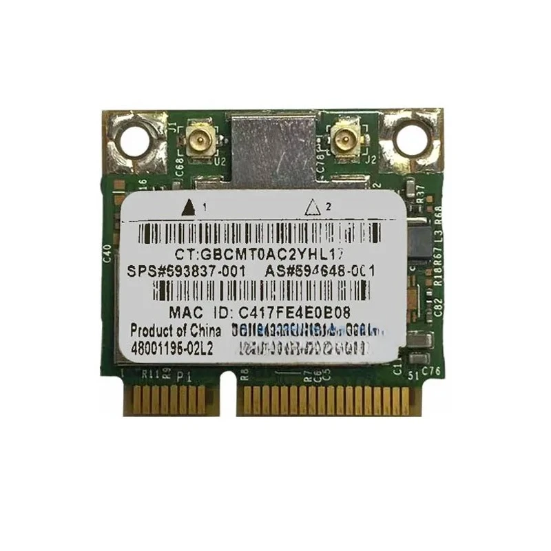 2026 Bcm943225 Wireless Module Half Mini Pcie Form Support 802 11 Series Old Laptop Internal Broadband Hardware