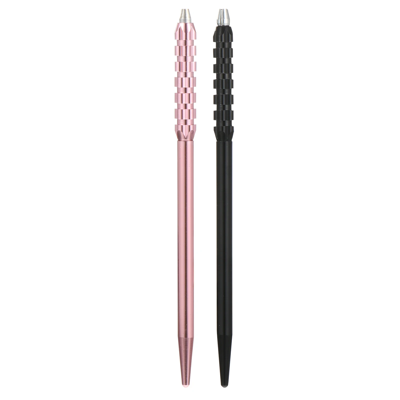 

2pcs Embroidery Eyebrow Pencil Metal Manual Cross Mist Pens Durable Professional Makeup Embroidered Manual Pen Tools