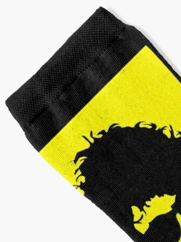 جوارب كلاسيكية بتصميم وجه بوب ديلان لمحبي الموسيقى للرجال والنساء، جوارب تنس حرارية شتوية للرجال والنساء